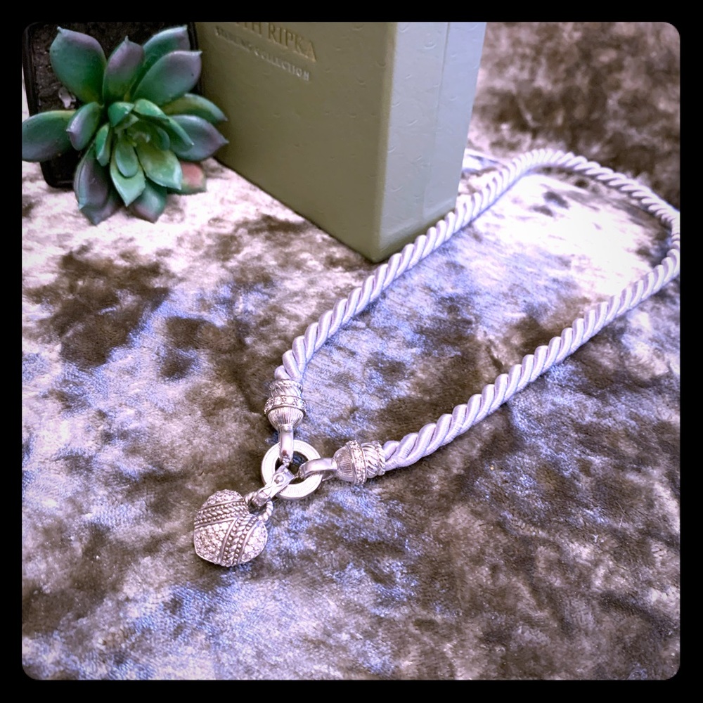 💗Judith Ripka heart enhancer pendant💗 - Picture 3 of 8